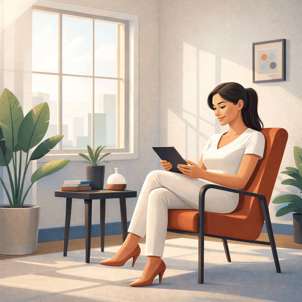 Therapist training session